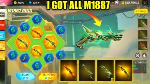 NEW M1887 RING EVENT TODAY| FREE FIRE NEW EVENT| FF NEW EVENT TODAY| NEW FF EVENT| GARENA FREE FIRE