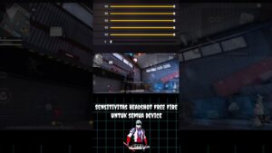 NEW UPDATE❗SENSITIVITAS HEADSHOT FREE FIRE MAX - GARENA FREE FIRE INDONESIA #SHORTS