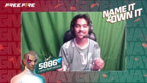 Name It and Own It Giveaway | Laka Gaming | Garena Free Fire