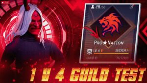 PN ROWDY LIVE 🔥 GUILD TEST IS ON 💥 1 vs 1 WITH ME ❤ #PRONATION #FREEFIRELIVE #GARENAFREEFIRE