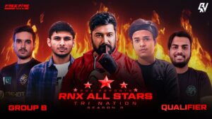 RNX All Stars | Group B - Garena Free Fire #gyangaming #rockyandrdx  #ipl