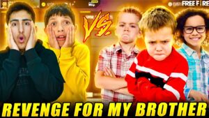 Revenge For My Little Brother😡😡1 Vs 4 - Garena Free Fire