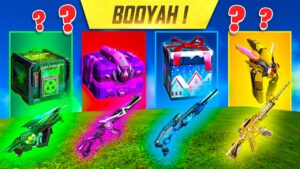 The *RANDOM* LOOT BOX SKIN CHALLENGE In Garena Free Fire