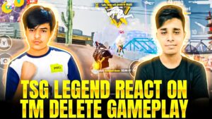 Tsg Legend React On Tm Delete Gameplay 😲😲!! Garena Free Fire