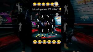 lokesh gamer VS Nitin ff #garena free fire #short