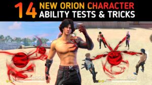 14 Ability Tests Of New Orion Character - GARENA FREE FIRE