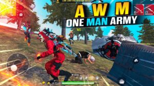 AWM makes me One Man Army Solo Vs Squad - Garena Free Fire
