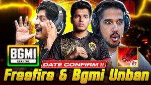 FINALLY FREEFIRE & BGMI UNBAN CONFIRM !!😱 - Garena Freefire 🔥