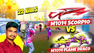 FREE FIRE AUTO HEADSHOT TRICKS TAMIL 😈 NEW EVO M1014 VS DRACO M1014 | PVS - GARENA FREE FIRE