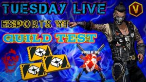 GUILD TEST AND GUILD WAR PLAY WITH ESPORTS YT - GARENA FREE FIRE