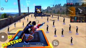 Garena free fire [solo Vs squad factory fist fight] ff Alvaro Vs santino 50 kills gameplay video cs