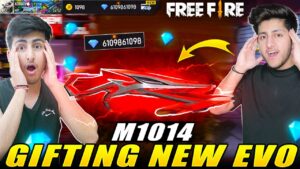 Gifting New Evo M1014 And 10,000 Diamond 💎 To My Brother - Garena Free Fire