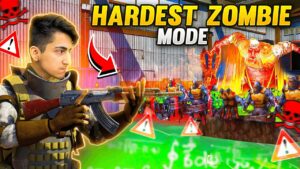 Hardest Zombie Mode In Free Fire😡99999 Zombie - Garena Free Fire