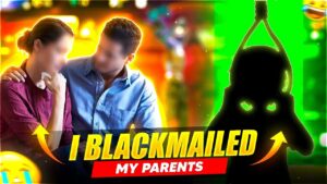 I BLACKMAILED MY PARENTS 😱🤣 FUNNY STORY - Garena Free Fire