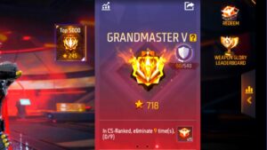 INDIA FIRST TOP 1 V BADGE PLAYER 700 STAR ON CLASH SQUAD RANKED GARENA FREE FIRE LIVE❤