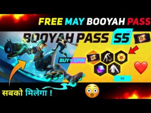 Indonesia Server Free May Booyah Pass 😋 || Garena Free Fire