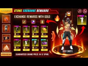 Indonesia Server Stone Exchange 😍 Op Free Rewards 😋 || Garena Free Fire