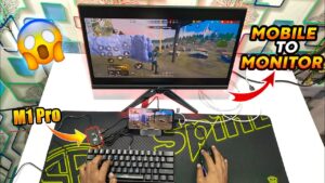 Mobile to Monitor M1 Pro Beast Gaming Setup for Mobile 🔥| Garena Free Fire