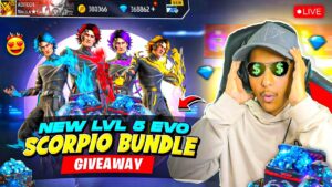 NEW EVO SCORPIO LEVEL 5 MAX BUNDLE GIVEAWAY 😍🔥 - Garena Free Fire Max