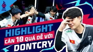 Nero, Bloody CÂN 4 đã hay nhưng DontCry CÂN 10 còn BÁ ĐẠO hơn nhiều | Highlight Việt Nam FFSI