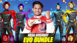 New 10,000 Evo Bundle Skin Giveaway Garena Free Fire Live