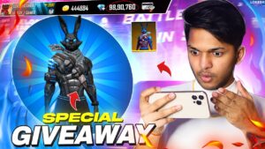 New Black Bunny Skin Giveaway Garena Free Fire Live