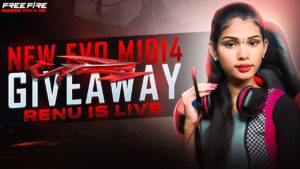 New Evo  Scorpio Shatter m1014  Mega Giveaway - Free Fire Live In telugu - Garena Free Fire Telugu