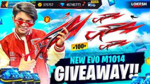 New M1014 Evo Gun Skin Giveaway Garena Free Fire Live