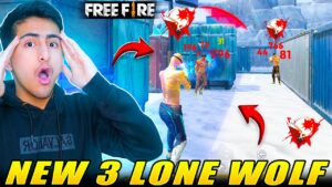 New Triple Lone Wolf Is Super Crazy - Garena Free Fire