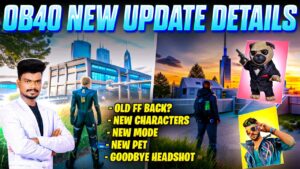 OLD FF BACK ? 5 BIGGEST CHANGES IN NEW OB40 UPDATE TAMIL | ADVANCE SERVER | PVS - GARENA FREE FIRE