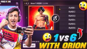Orion Vs 6 Pro Subscribers In 1 Vs 6 - Garena Free Fire