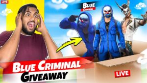 Permanent Blue Criminal Giveaway 😱 Extremathon 2023 - Garena Free Fire Max Live