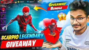 Scarpio Legendary Bundle Giveaway Live - EVO LEVEL 5 MAXBUNDEL GIVEAWAY - Garena Free Fire Max