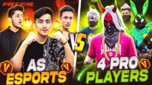 V Badge Youtubers Vs A_s Gaming Squad😍😱- Garena Free Fire