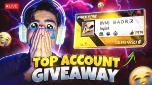 WM BADBOY is Live Now || Top id GiveAway || Garena Free Fire Pakistan