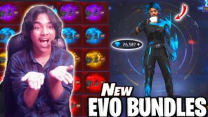i got new evo bundle and poker mop40 in 15000 diamonds💎 garena free fire