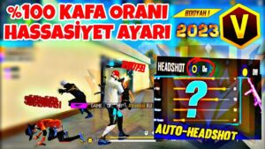 %100 KAFA ATMA HASSASİYET AYARI- KAFA NASIL ATILIR ? NASIL OYNANIR Garena Free Fire Max 2023