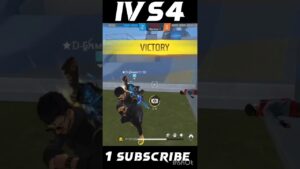 1VS4 CS RANK IMPOSSIBLE 🍷🗿 GARENA FREE FIRE #shorts