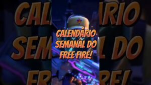 CALENDÁRIO SEMANAL DO FREE FIRE! #freefire #garenafreefire #shortsfreefire #garena #freefirebrasil