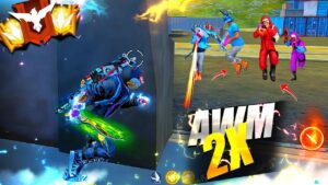 FREEFIRE 🔥2X AWM Nxt Level Solo vs Squad 20 Kills Total OP - Garena free fire | PK GAMERS #freefire