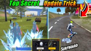 Free Fire Top Secret Use Surfboard in Game 😲 Garena Free Fire
