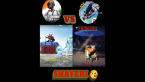 Free Fire vs Pubg Attitude shayeri 💥 #viralvideo #viralvideo #shortvideo #garenafreefire #pubgmobile