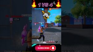 GARENA FREE FIRE MAX 1VS 4