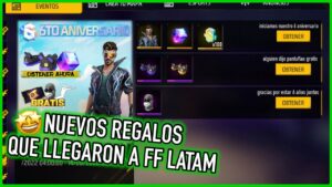 Los Nuevos Regalitos del 6 Aniversario Que Llego a Free Fire Latam 🎁😱 | JORGEPLAYED