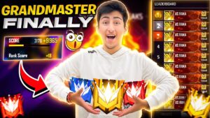 New Grandmaster😍Finally In Cs Ranked - Garena Free Fire