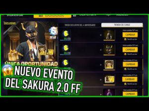 Nuevo Sakura 2.0 Del 6 Aniversario Que Llegara a Free Fire Latam 😱 | JORGEPLAYED