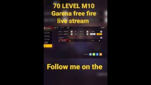 OLD ID 🥺 IS BACK 70 LEVEL M10 Garena Free Fire 🤔 Free Fire Max Sorry #viral#shorts#nitinfreefire#tsg