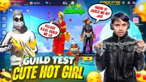 Pro Cute Girl Call Me Noob😡आजा 1 vs 3 में !! 🔥 घमंडी लड़की Crying Moment - Garena Free Fire