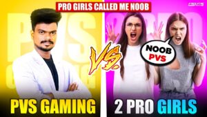 Pro Girl Call Me Noob😡 மோதி பாத்துக்கலாம்1 vs 2 🔥 | PVS - Garena Free Fire