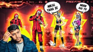 Pro Girl Showed Me Attitude😡आजा 1 vs 4 में🔥 - Garena Free Fire